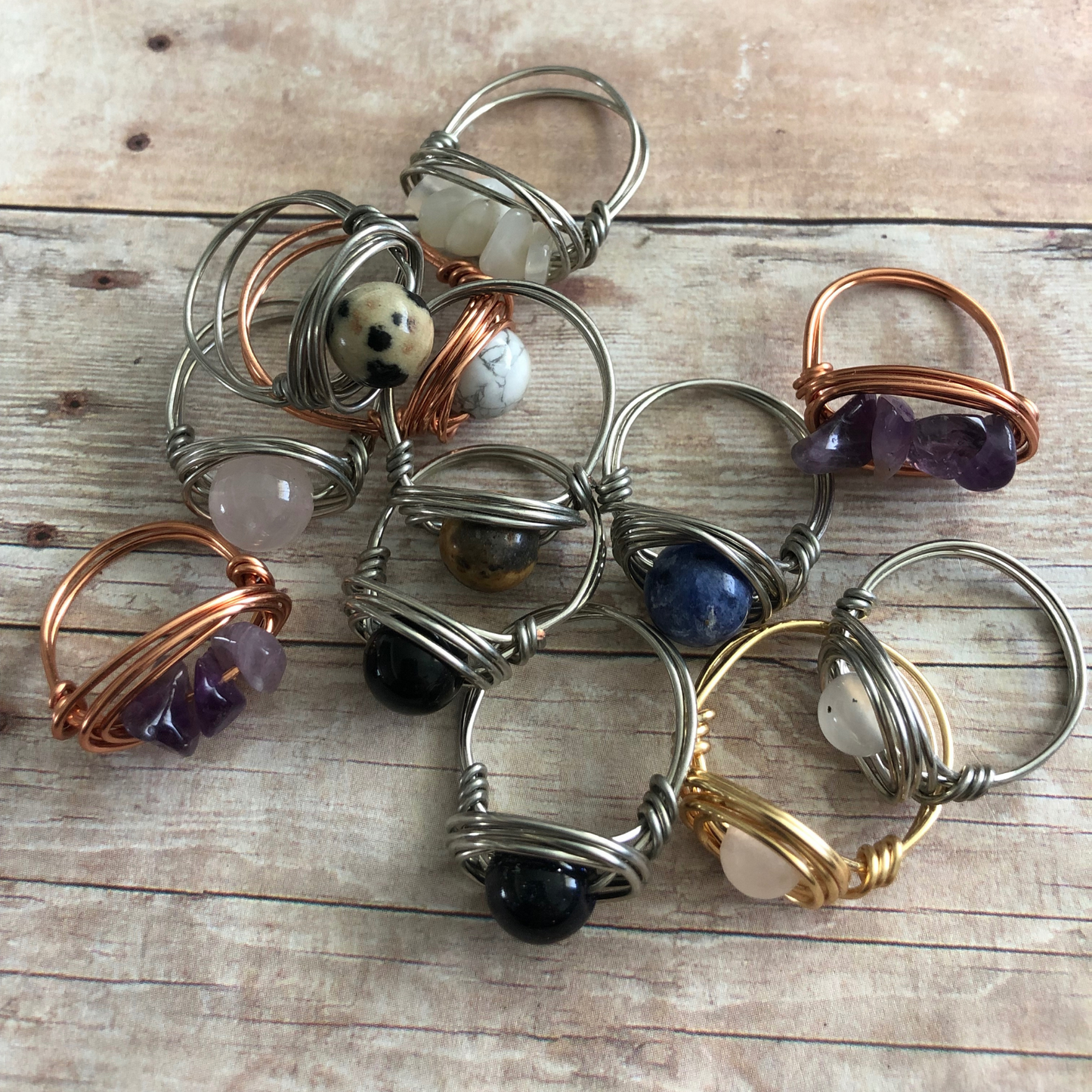 Wire Wrapped Rings Workshop