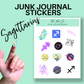Sagittarius Zodiac Junk Journal Sticker Sheet