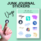 Virgo Zodiac Junk Journal Sticker Sheet